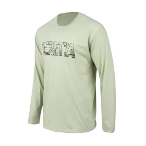 BERETTA Men's Vista Camo Sage Green Long Sleeve T-Shirt (TS234T189007A1)