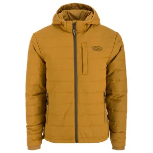 DRAKE MST Synthetic Down Hooded Green Timber Jacket (DW4060-GTB)