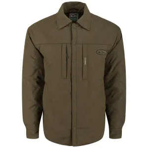 DRAKE LST Double Down Olive Jac-Shirt (DW8675-OLV)