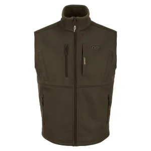 DRAKE MST Hole Shot Windproof Eqwader Green Timber Vest (DW7391-GTB)