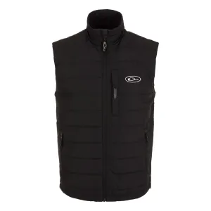 DRAKE Men's MST Synthetic Down Pack Black Vest (DW1060-BLK)