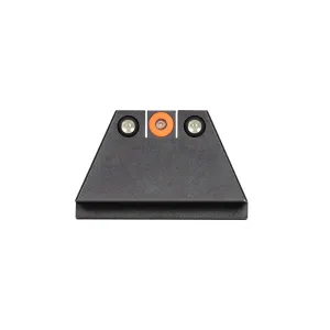 NIGHT FISION Suppressor Height Orange/Black Night Sight Set for Glock 17/19/34 (GLK-004-003-OGZG)