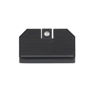 NIGHT FISION Optics Ready Stealth Lower 1/3rd Black/Blank Night Sight Set for Glock 17/19/34 with RMR/507c/508t (GLK-001-330-353-ZGZX)