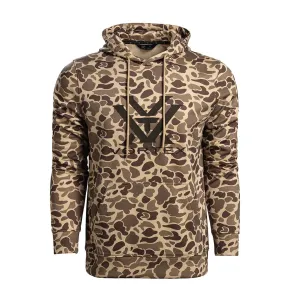 VORTEX Men's Core Logo Performance Waterfowl Camo Hoodie (220-56-WCA)