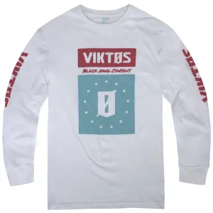 VIKTOS Patriot Block White LS Tee (18158)