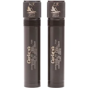 CARLSONS Delta Waterfowl 12ga 2-PK MR & LR Browning Invector DS Choke Tubes (07650)