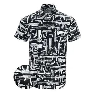 RETRO RIFLE The Arsenal Button Down Shirt, Large (THEARSENAL-L)