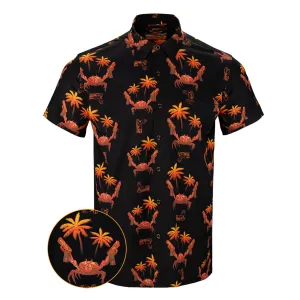 RETRO RIFLE The Crab Button Down Shirt, Medium (THECRAB-M)
