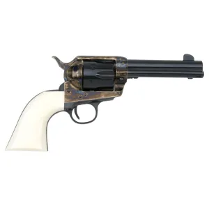 F.LLI PIETTA GWII Deluxe Californian 45 LC 4.75in 6rd Ultra Ivory Grip Revolver (HF45CH434NMUI)