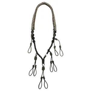 DRAKE Caller's Black/Olive Lanyard (DW7150-BKO)