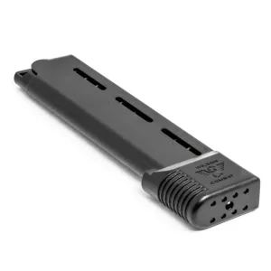 WILSON COMBAT 1911 Elite Tactical .45 ACP Full-Size 10rd Black Magazine w/ Wrap-Around Base Pad (500-45FS10B)