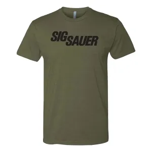 SIG SAUER Men's Military Green T-Shirt (SG-TEE-MG)