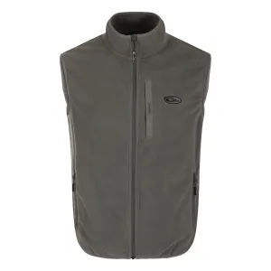 DRAKE Camp Fleece Castlerock Grey Vest (DW1603-CRG)