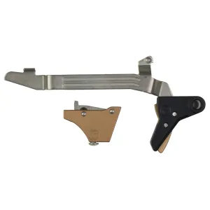 TIMNEY TRIGGERS Alpha Glock 3-4 - Large-Bronze Trigger (TIMN-AG-3-4-Large-BRONZE)