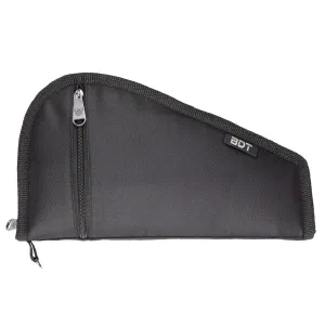 BULLDOG CASES Deluxe Black Pistol Case w/ Pocket and Sleeve (BDT619B)