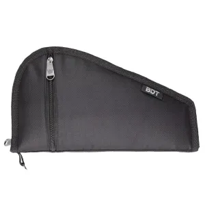 BULLDOG CASES Deluxe Black Pistol Case w/ Pocket and Sleeve (BDT620B)