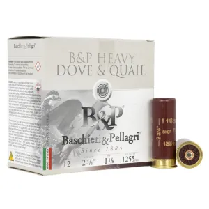 B&P Heavy Dove & Quail 12Ga 2.75in 1 1/8oz 7.5 Shot 25rd/Box Shotshells (12B18D75)