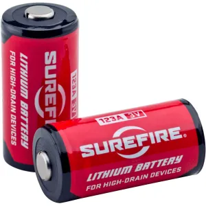 SUREFIRE 123A Lithium Batteries, 6 Boxes Of 12 Cells (SF72-BB)