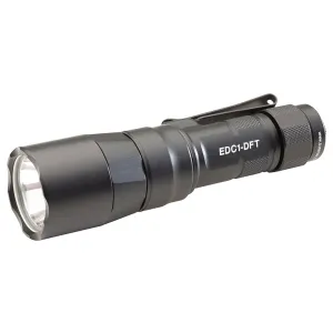 SUREFIRE Turbo Dual-Fuel Black Everyday Carry Flashlight (EDC1-DFT-BK)