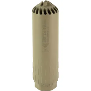 HUXWRX Safety Company Flow 6K 6mm FDE Suppressor Fits HUXWRX Muzzle Devices (2971)