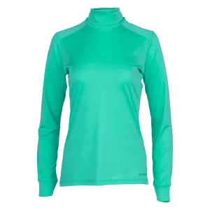 HOT CHILLYS Women's Peach Skins Lagoon Solid T-Neck (HC3054-607)