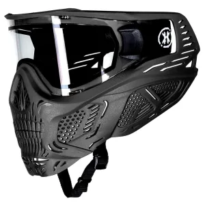 HK ARMY HSTL Skull Black Paintball Goggle/Airsoft Mask with Clear Thermal Lens (77100201)
