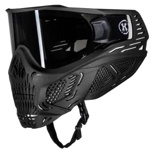 HK ARMY HSTL Skull Punisher Black Paintball Goggle/Airsoft Mask with Smoke Thermal Lens (77100301)