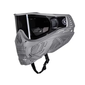 HK ARMY HSTL Skull Tombstone Grey Paintball Goggle/Airsoft Mask with Smoke Thermal Lens (77100302)