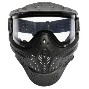 HK ARMY HSTL Black Paintball Mask with Clear Thermal Lens (77100002)