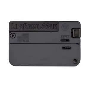 TRAILBLAZER FIREARMS LifeCard .22LR Polymer Handle Sniper Grey Pistol (LC1-P-SG)
