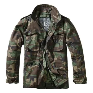 BRANDIT INDIVIDUAL WEAR Men's Military Light Woodland Jacket (3116-15107)