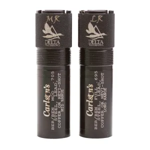 CARLSONS Delta Waterfowl 12Ga 2-Pack MR & LR Beretta/Benelli Mobil Choke Tubes (07110)