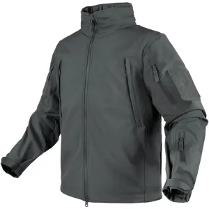 CONDOR OUTDOOR Men's Summit Softshell Graphite Jacket (602-018)