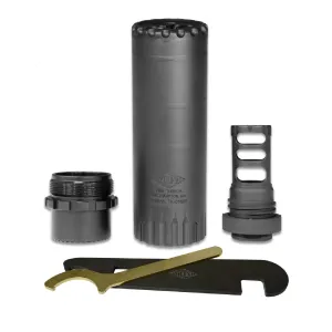 YANKEE HILL MACHINE CO Turbo K-RB 5.56mm Suppressor with Muzzle Brake (2180-MB-28)