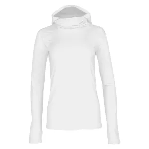 HOT CHILLYS Women's White Balaclava Hoodie (HC9738-823)