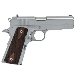 TISAS 1911 A1 Desperado 9mm/38 Super 4.25in 2x 9rd Mags High Polished Chrome Pistol (10100112)