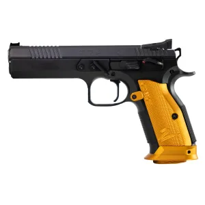 CZ TS 2 Orange 40 S&W 5.2in 17rd FO Front/Fixed Rear Semi-Auto Pistol (91265)