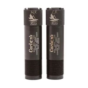 CARLSONS Delta Waterfowl 12Ga MR & LR 2-Pack Extended Choke Tube For Browning Invector Plus (07360)