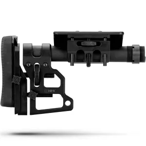 MDT SCS Black Skeleton Carbine Stock (102856-BLK)