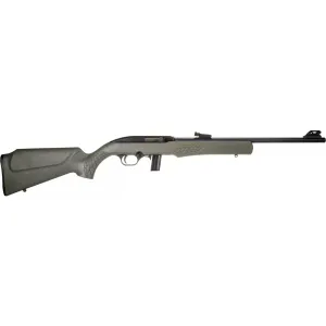 ROSSI RS22 22LR 18in 10rd Black/OD Green Semi-Auto Rifle (RS22L1811OD)