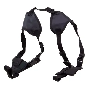 BULLDOG CASES Deluxe Shoulder Harness w/ Holster And Ammo Pouch (WSHD 31)