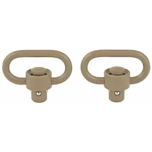 GROVTEC Heavy Duty Push Button Flat Dark Earth Swivel Set (GTSW253)