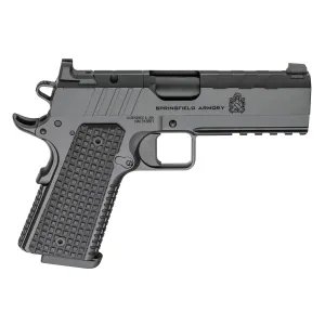 SPRINGFIELD ARMORY 1911 Emissary AOS 9mm 4.25in 2x 9rd Mags Black Pistol (PX9227LAOS)