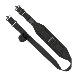 GROVTEC QS Heavy Gunner Black Sling w/ Push Button Swivels (GTSL133)
