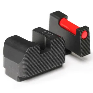 TAG PRECISION TSH OR Fiber Optic Sights for Glock 10mm/.45 ACP (003BE004PN)