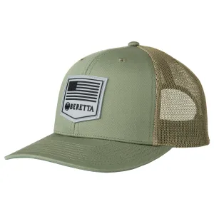 BERETTA PM Sage Green Trucker Hat (BC046T167507A1)