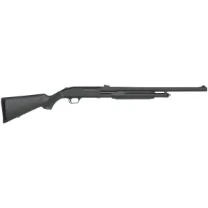 MOSSBERG 500 12ga 24in 5rd Adjustable Rifle Sights Synthetic Sporting Slugster Shotgun (56424)
