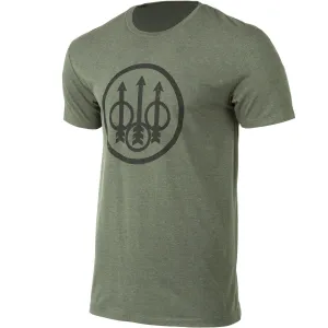 BERETTA Men's Trident Logo Sage Green SS T-Shirt (TS228T189007A1)
