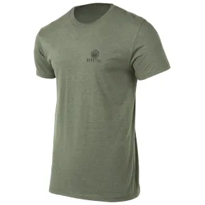 BERETTA Men's Retro Patch Sage Green SS T-Shirt (TS114T189007A1)