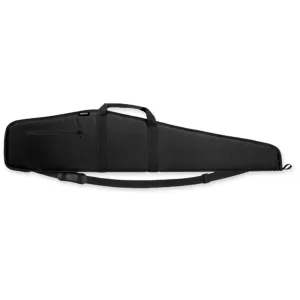 BULLDOG CASES Extreme 48in Black w/ Black Trim Nylon Single Scoped Rifle Case (BD240)